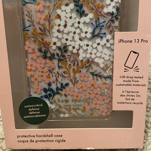 🔥 KATE SPADE ♠️: NIB IPhone 13 Pro Hardshell Phone Case - Picture 3 of 5